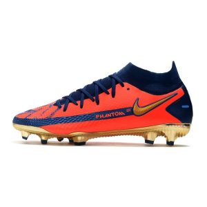 Nike Phantom GT Elite DF FG oranžový Modrý Zlato